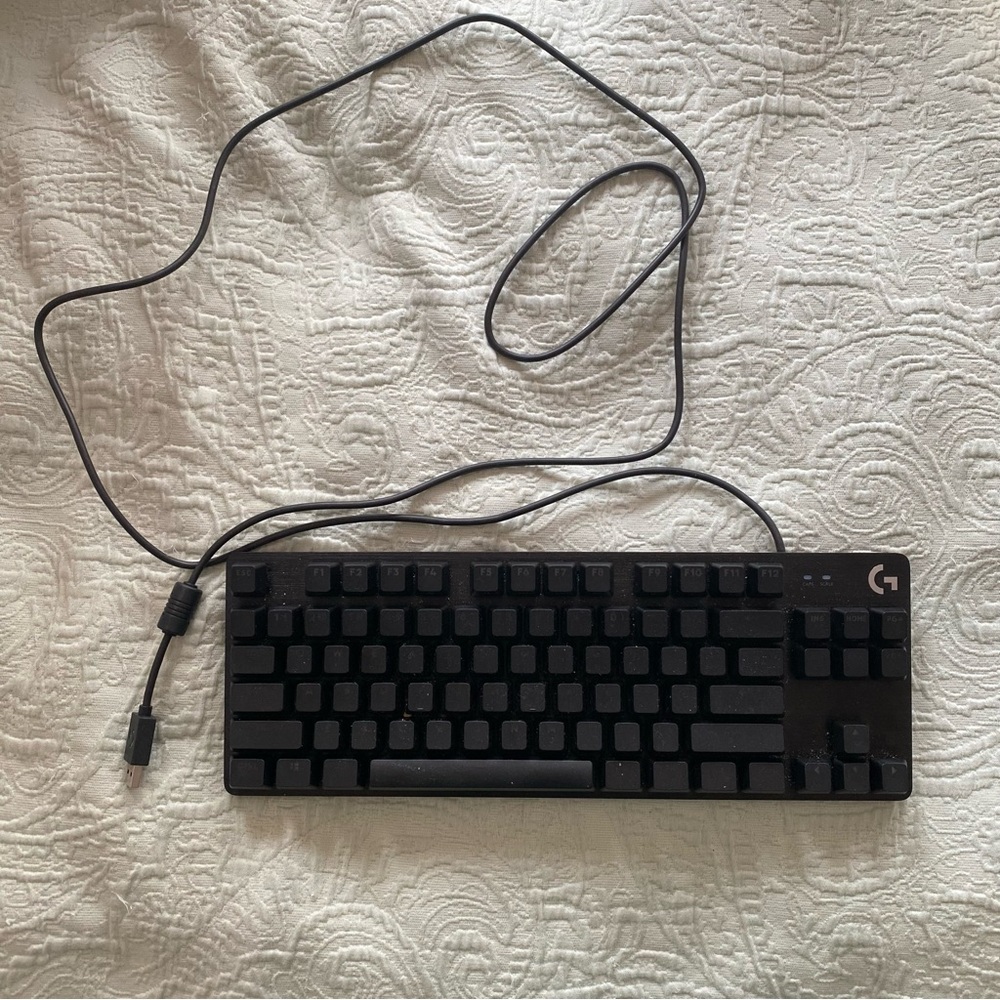 Logitech G Wired Mechanical Keyboard G413 TKL SE gaming keyboard black